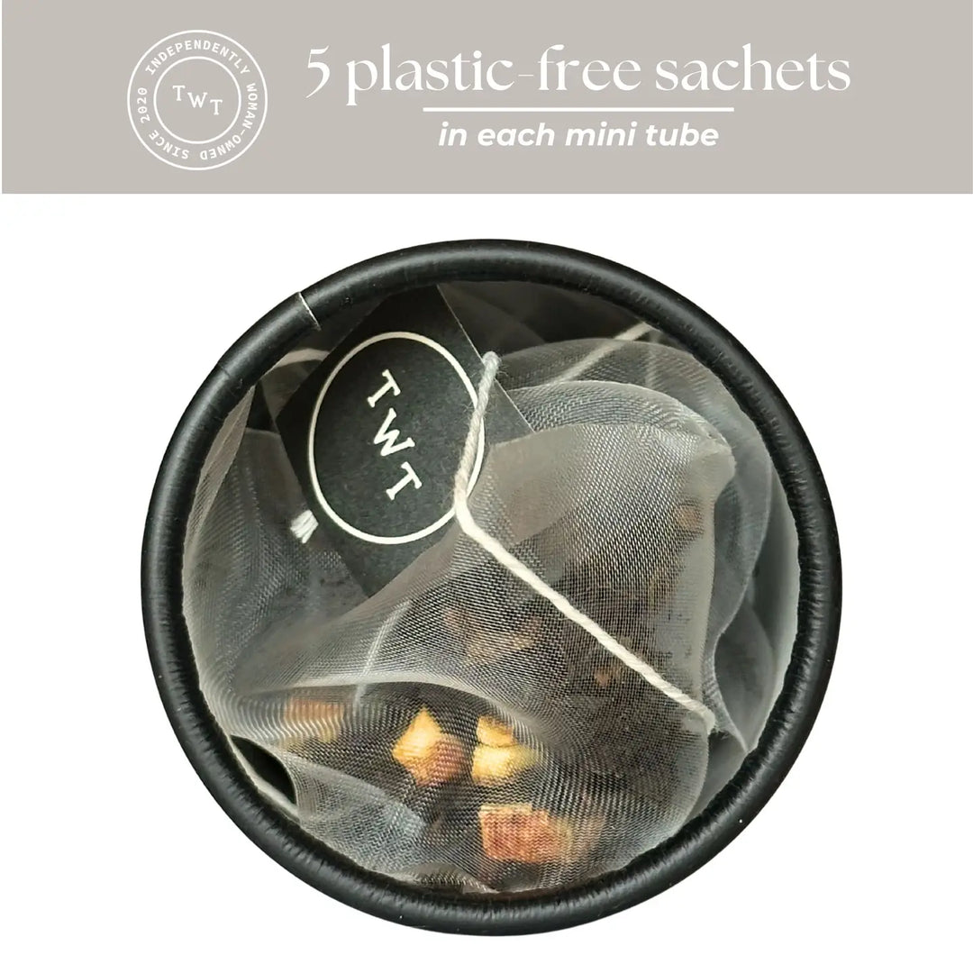 Rudolph's Delight Holiday Mini Tube Gift (5 tea bags)