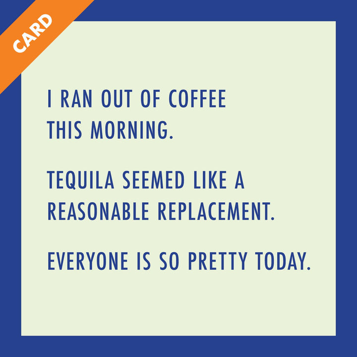 CARD Ran Out of Coffee