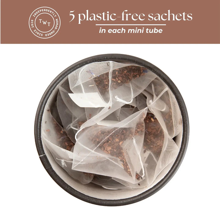 Honella Honeybush Herbal Mini Tea Tube Gift (5 tea bags)