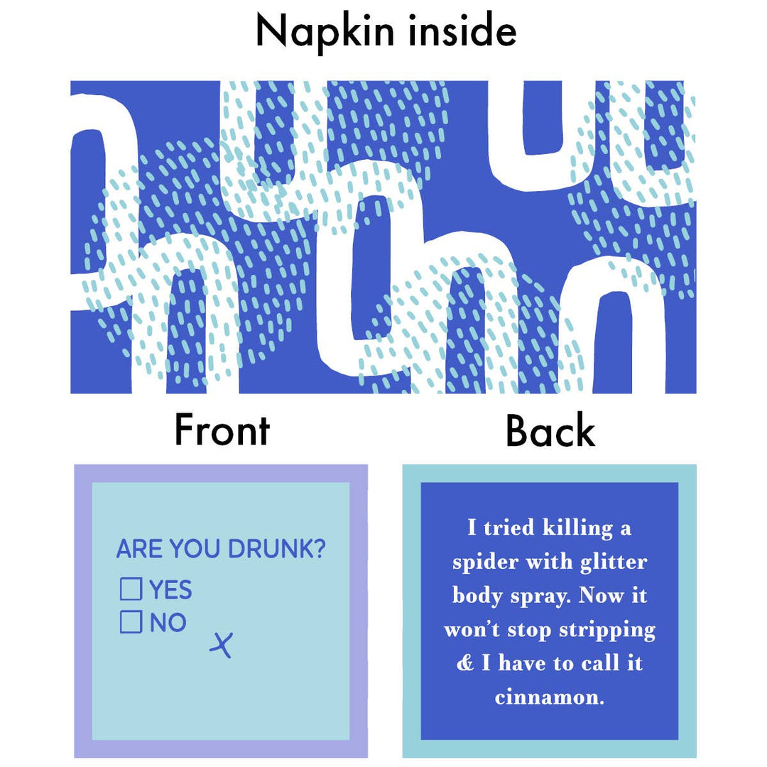 Whoremembers Cocktail Napkin