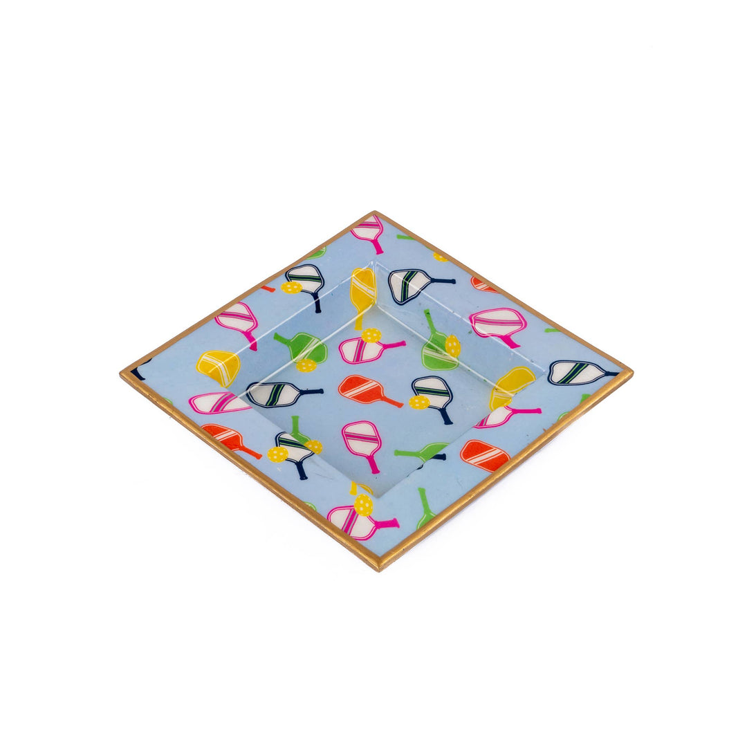 Pickleball Enameled Smidge Tray
