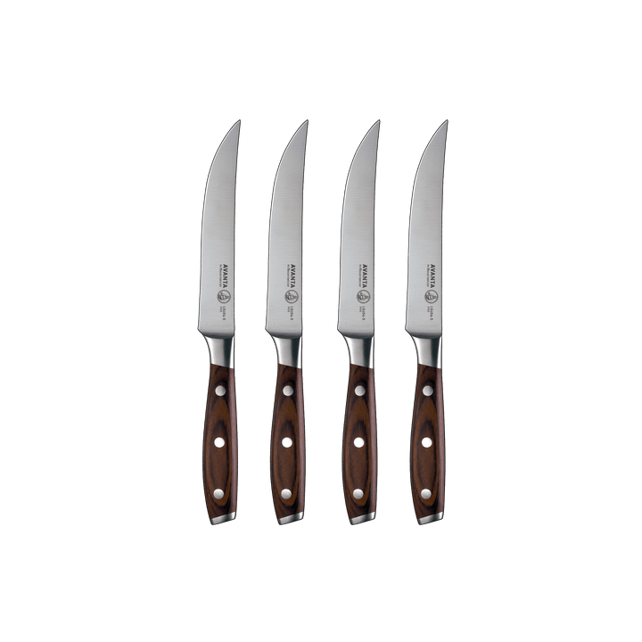 Avanta Pakkawood Steak Knife Set - 4 Piece